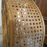 Rattan bottle holder