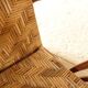 Art Deco Rattan and Teak Living Room Set from the 40s-50s.