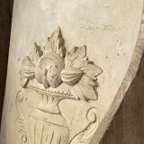 Ancien panneau bois sculpté