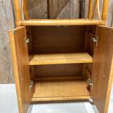 Rattan bookcase shelf