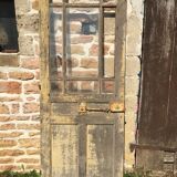 Oak glazed door