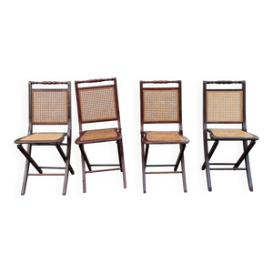 4 chaises pliables en