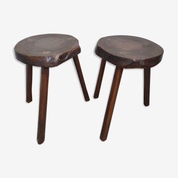 2 farm stools