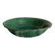 Salad bowl, fruit bowl in green ceramic