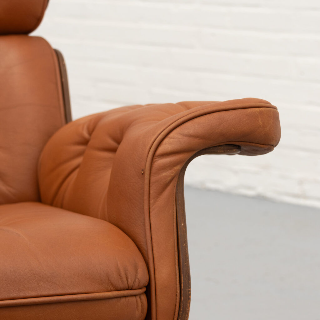 Martin Stoll Giroflex lounge chair 1970s