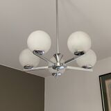 Lustre Spoutnik 5 globes. 1970. Space age.