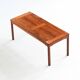 Grande table basse Alberts Tibro en palissandre Danemark 1970