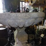 Large fountain stone bird bath