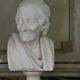 Marble bust, Voltaire after Jean Antoine Houdon, 19th-century copy.