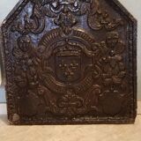 Plaque de cheminée ancienne fin 19ème