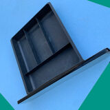 Blue formica table Sogemap 1960