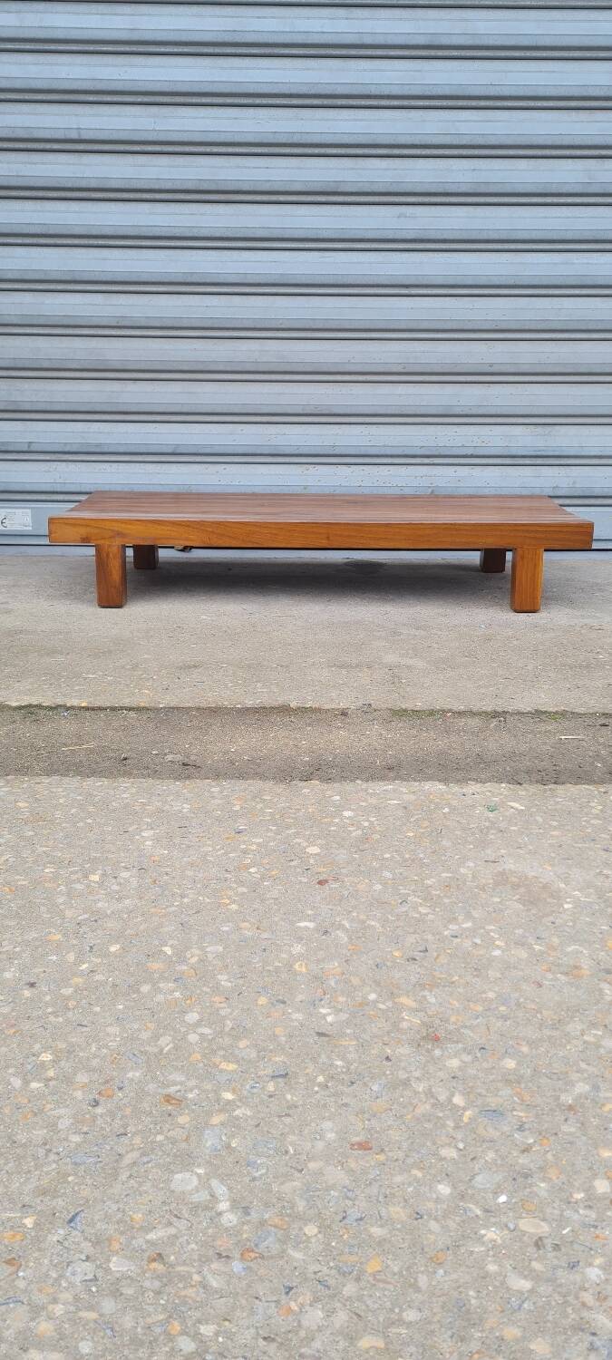 Elm coffee table 1960