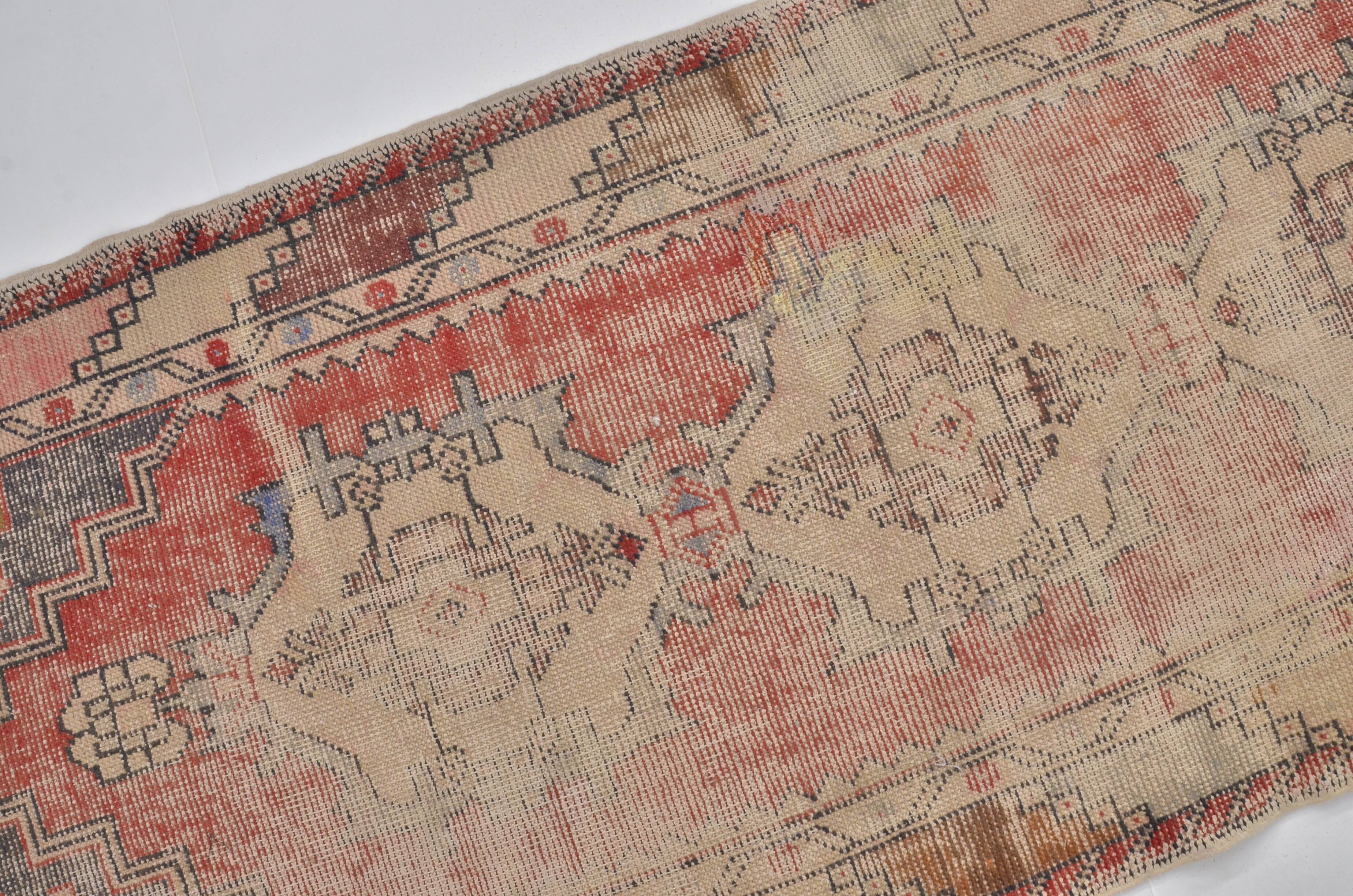 Turkish Handmade Oushak Runner Rug