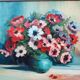 Peinture : Anémones