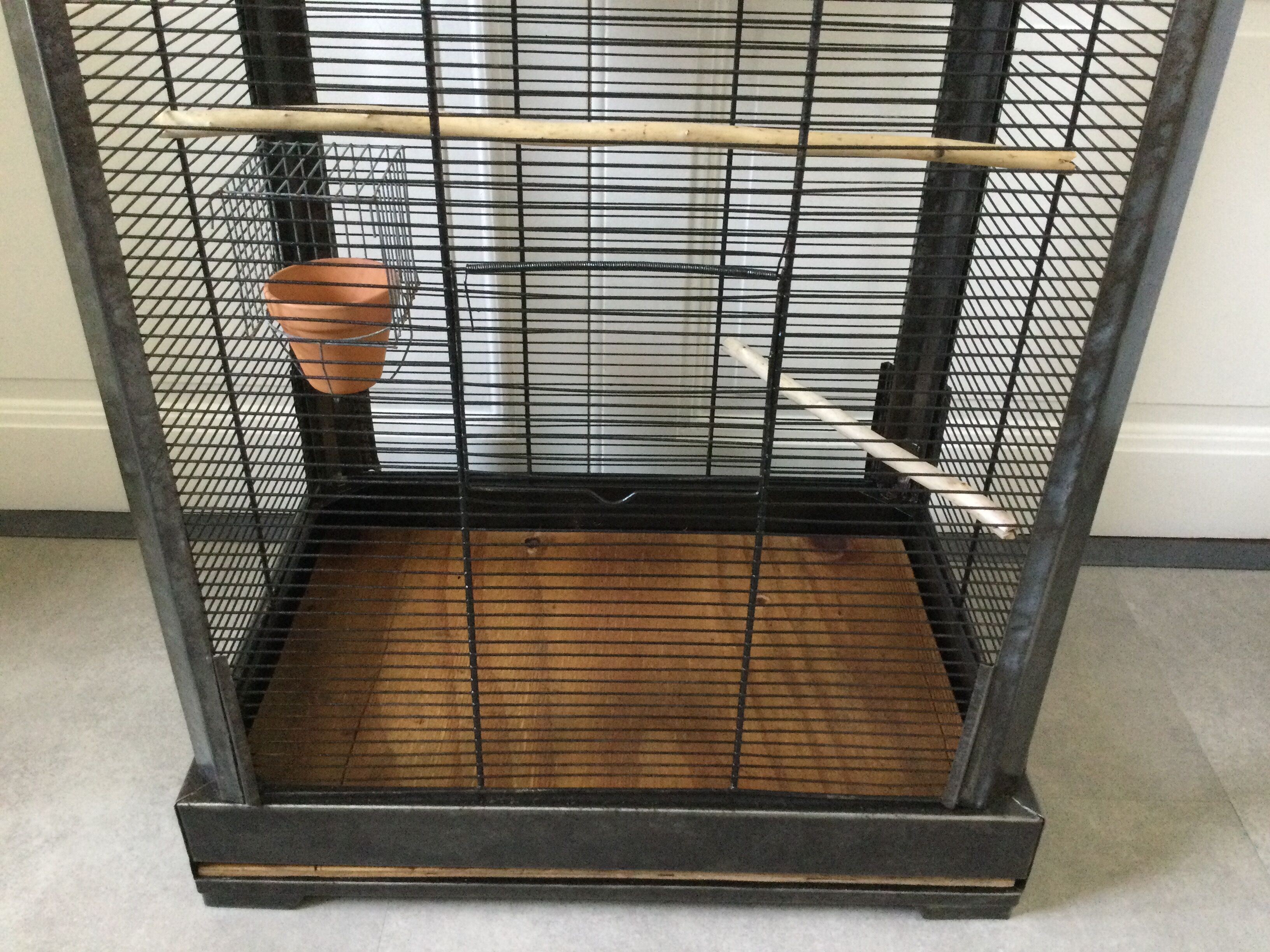 Bird cage, restored