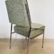 Chaise de salle à manger chromée Bauhaus de Hongrie, années 1960
