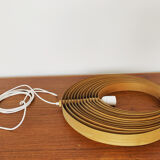 Suspension lune en bois