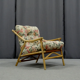 Pair of bamboo and rattan chairs, 1950s