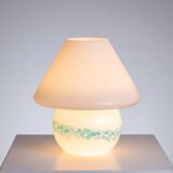 Large ‘‘Rosalinda’’ Murano glass mushroom table lamp, 1970s, Italy