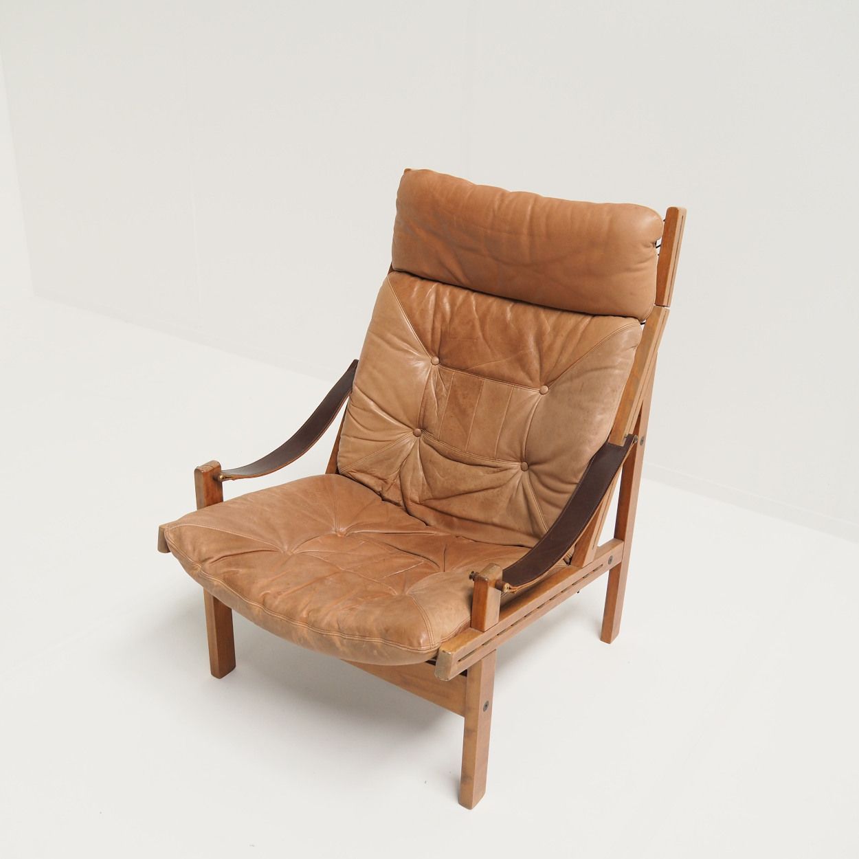 ‘Hunter Lounge Chair’ by Torbjørn Afdal for Bruksbo, Norway 1962