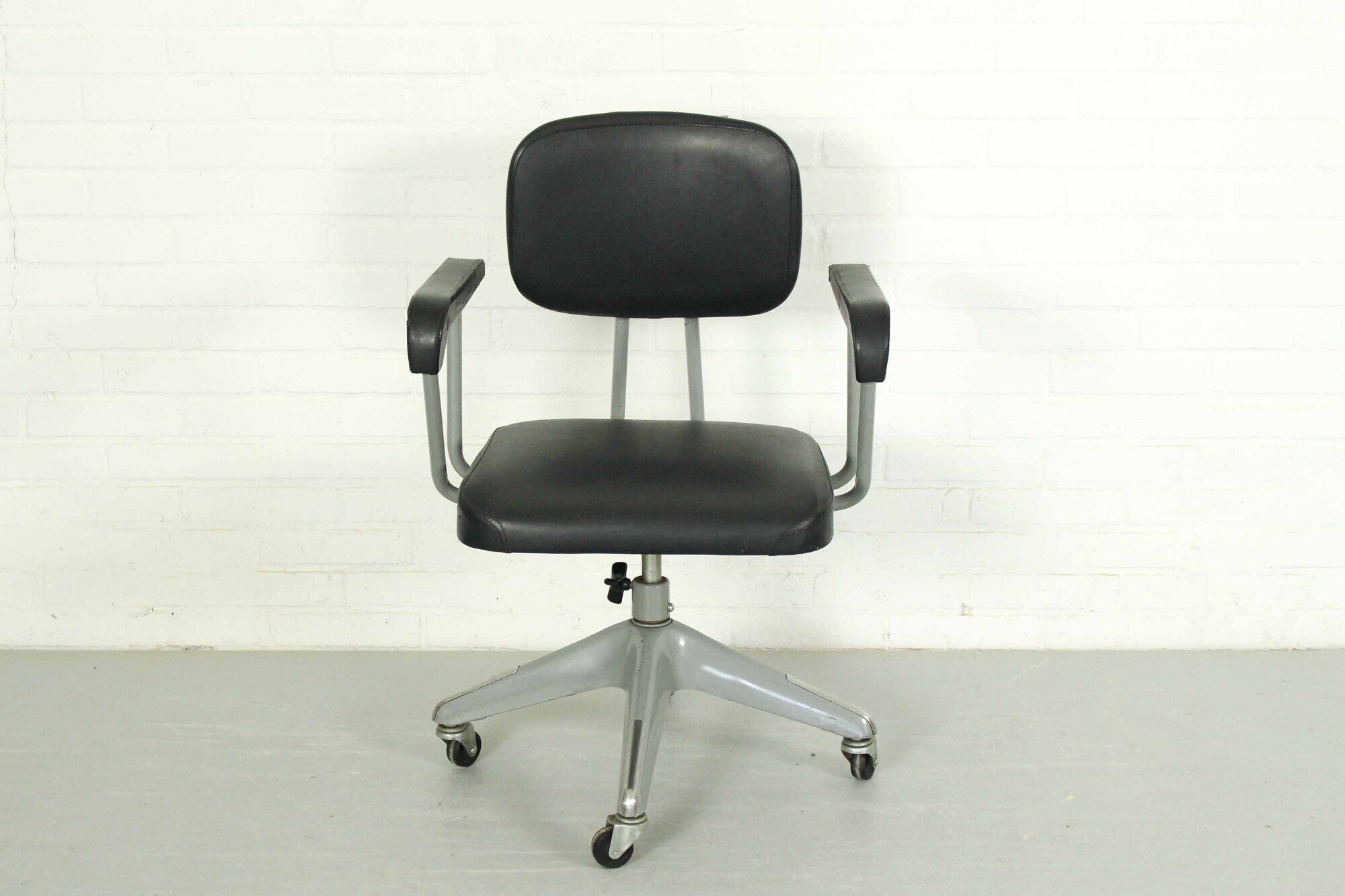 Japanese Industrial Office Desk Chair by Takashi Okamura, 1970s