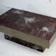 Coffee table decorations "solar flare", formica, mirrors, wood. circa 1970