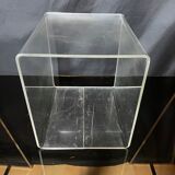 Plexiglass side tables