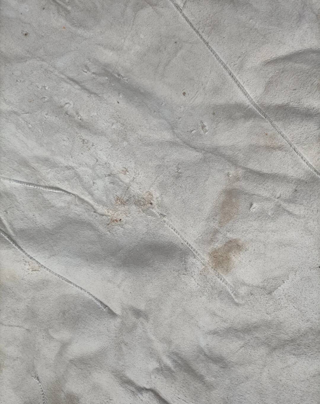 Retro animal skin hair rug