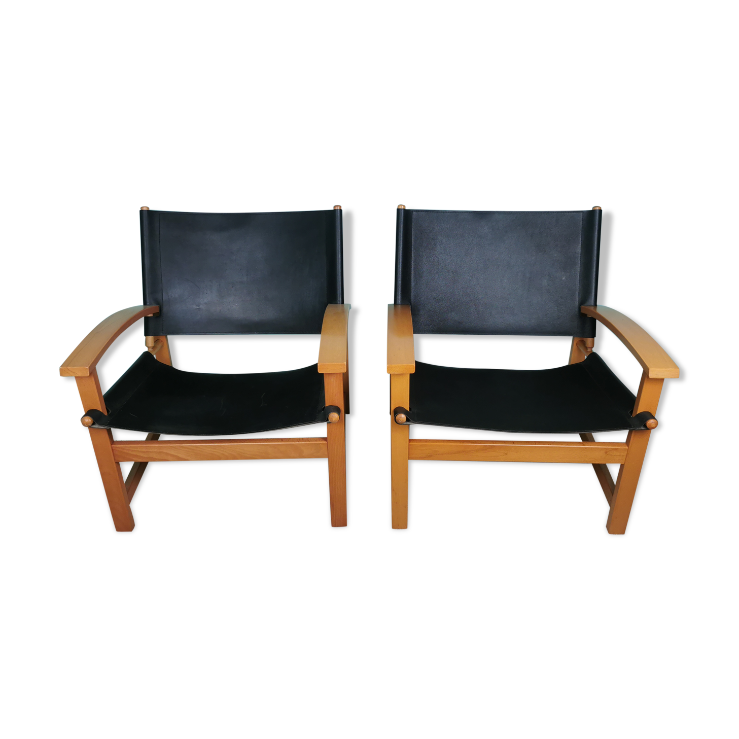 Armchairs "Safari" Hyllinge Mobler