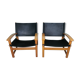 Armchairs "Safari" Hyllinge Mobler