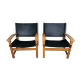 Fauteuils "Safari" Hyllinge Mobler