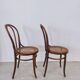 Paire de chaises cannées Fischel bistro