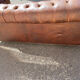 2 seater chesterfield leather sofa