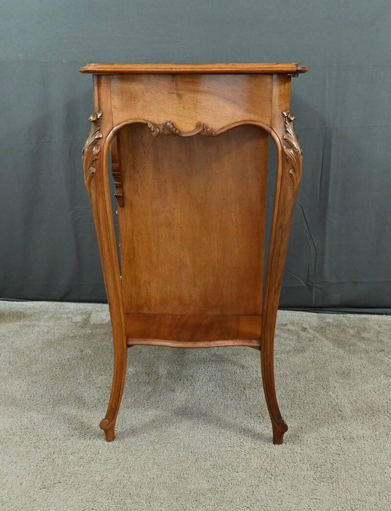 Walnut Coffee Table, Louis XV Style – Early 20th Century