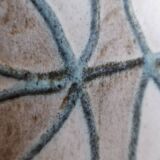 Vintage bamboo ceramic vase - West Germany