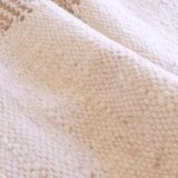 Beige Kilim Rug - 255 x 105 cm