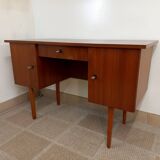 Vintage teak desk 60s