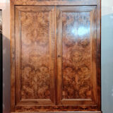 Parisian wardrobe Louis Philippe period walnut circa 1830