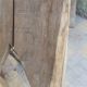 Raw light wood bench
