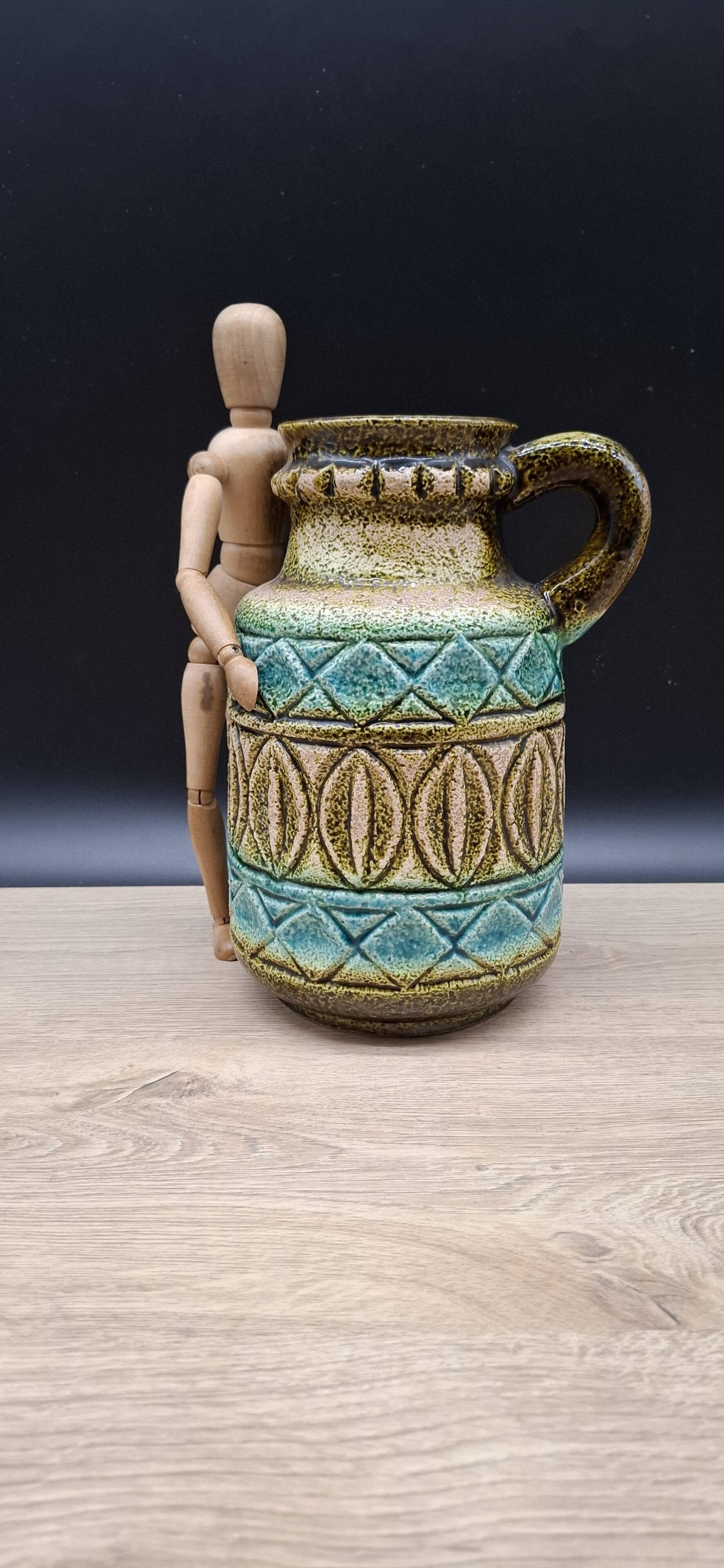 West Germany vase green 93 25
