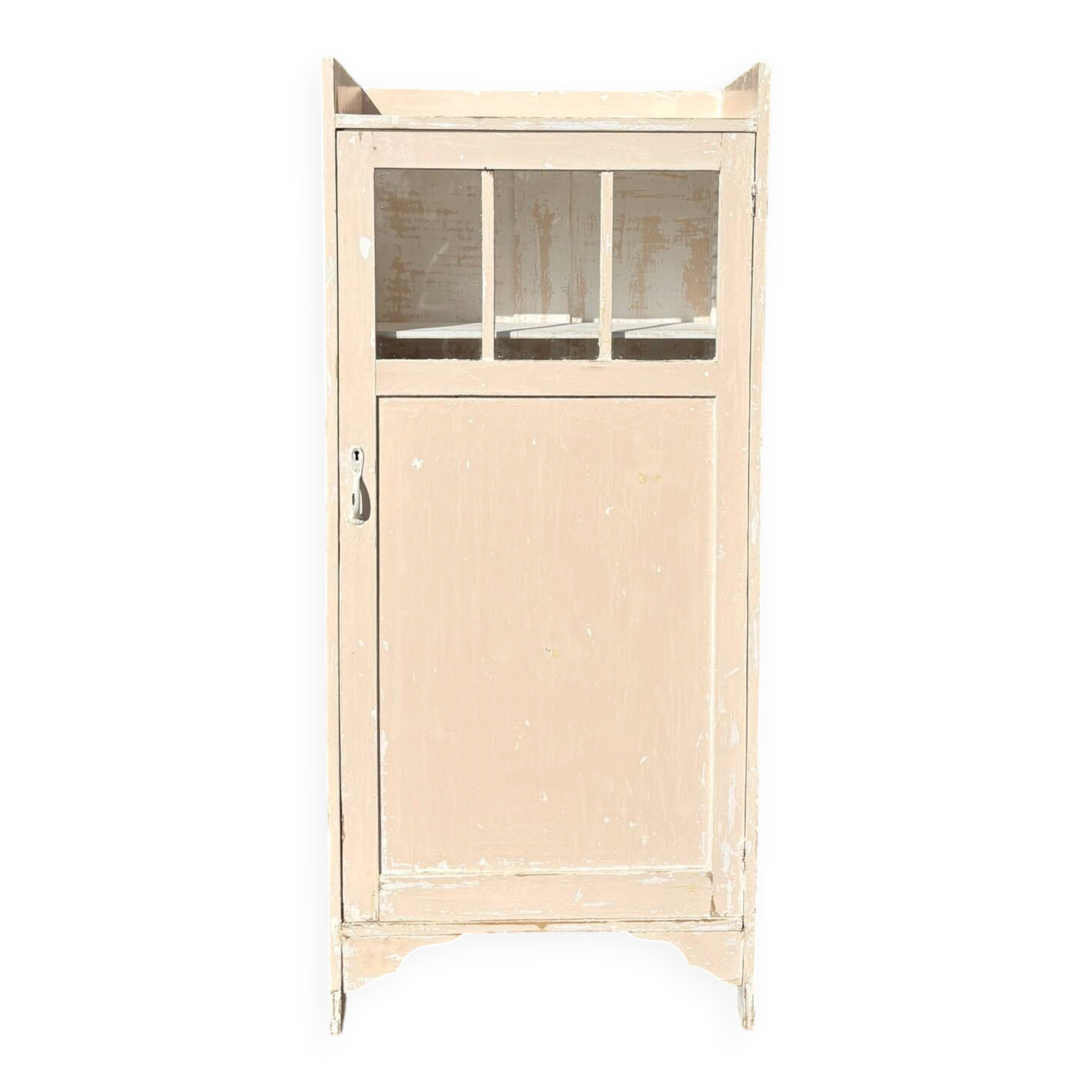 Petite armoire vitrée « Pâquerette »