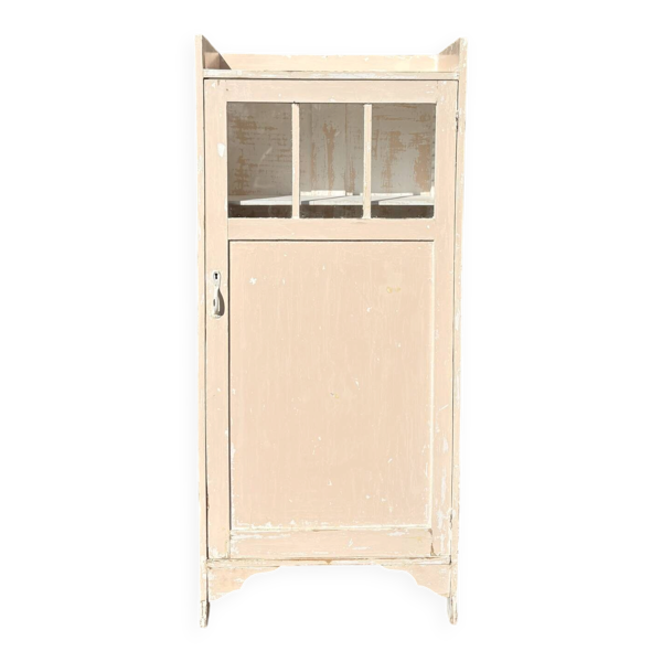 Petite armoire vitrée « Pâquerette »