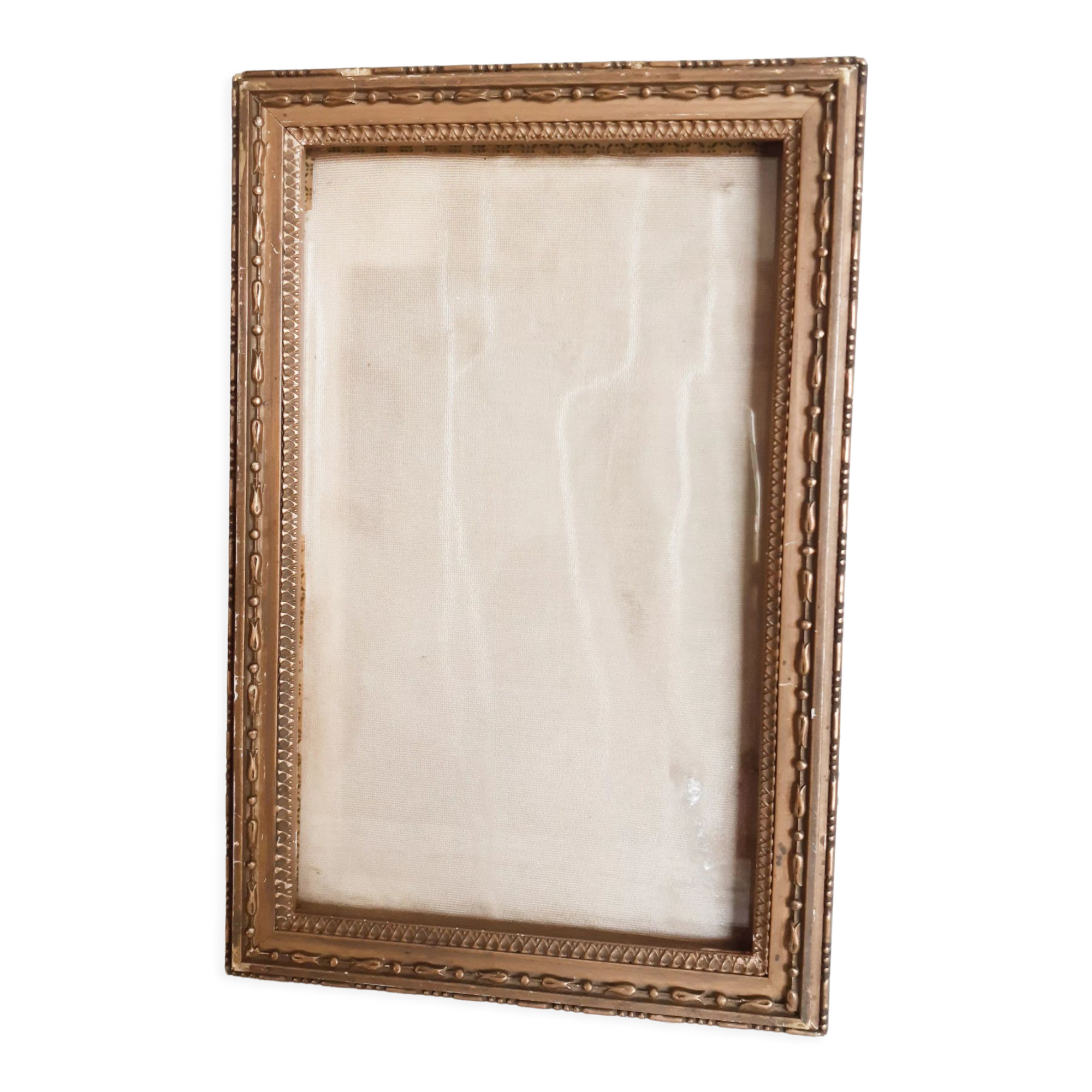 Gilded wooden photo frame