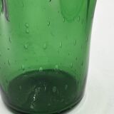 Vase mouchoir en verre d’Empoli
