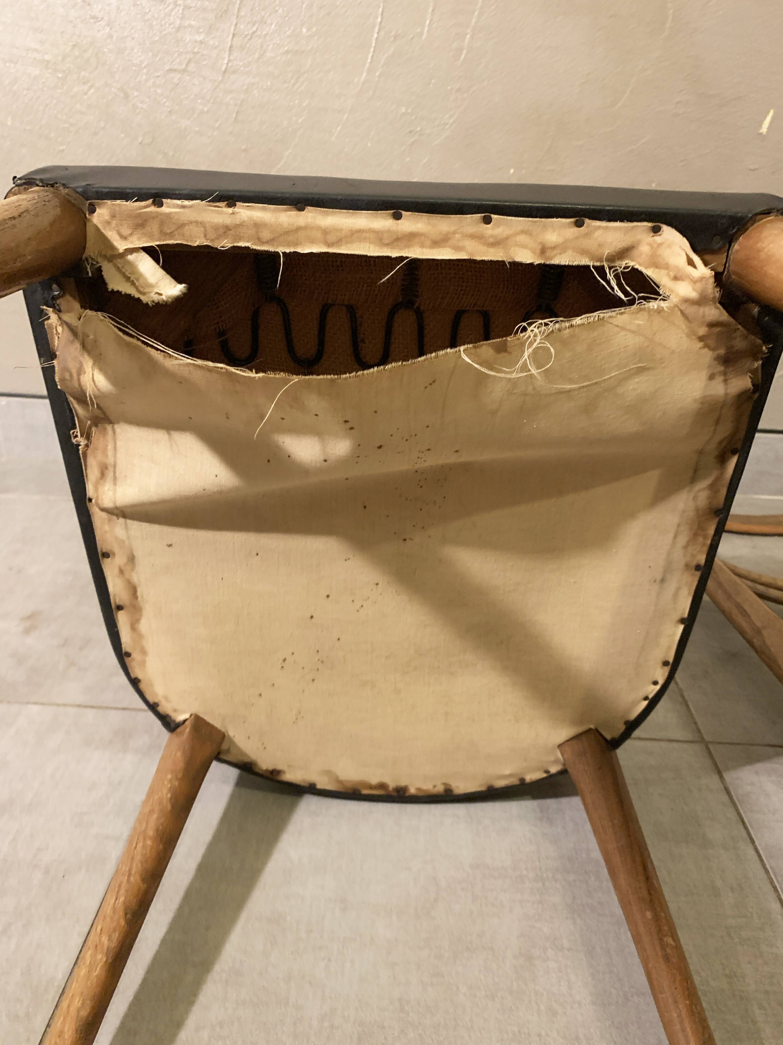 Pair of Italian chairs from the 1950s
