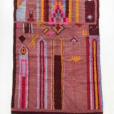 Boujaad Moroccan Berber carpet new colorful 2.50x1.50m