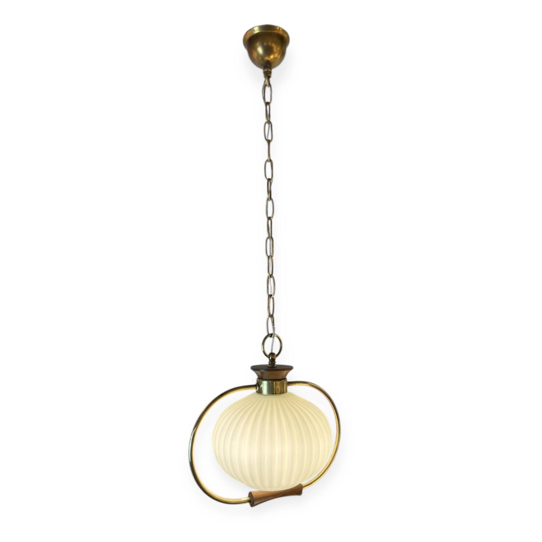 Belgian Suspension Pendant Lamp by Massive, 1960s