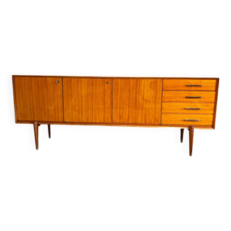 Varnished mahogany enfilade 1960