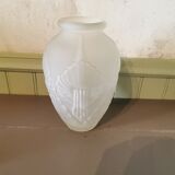 Art Deco vase glass paste