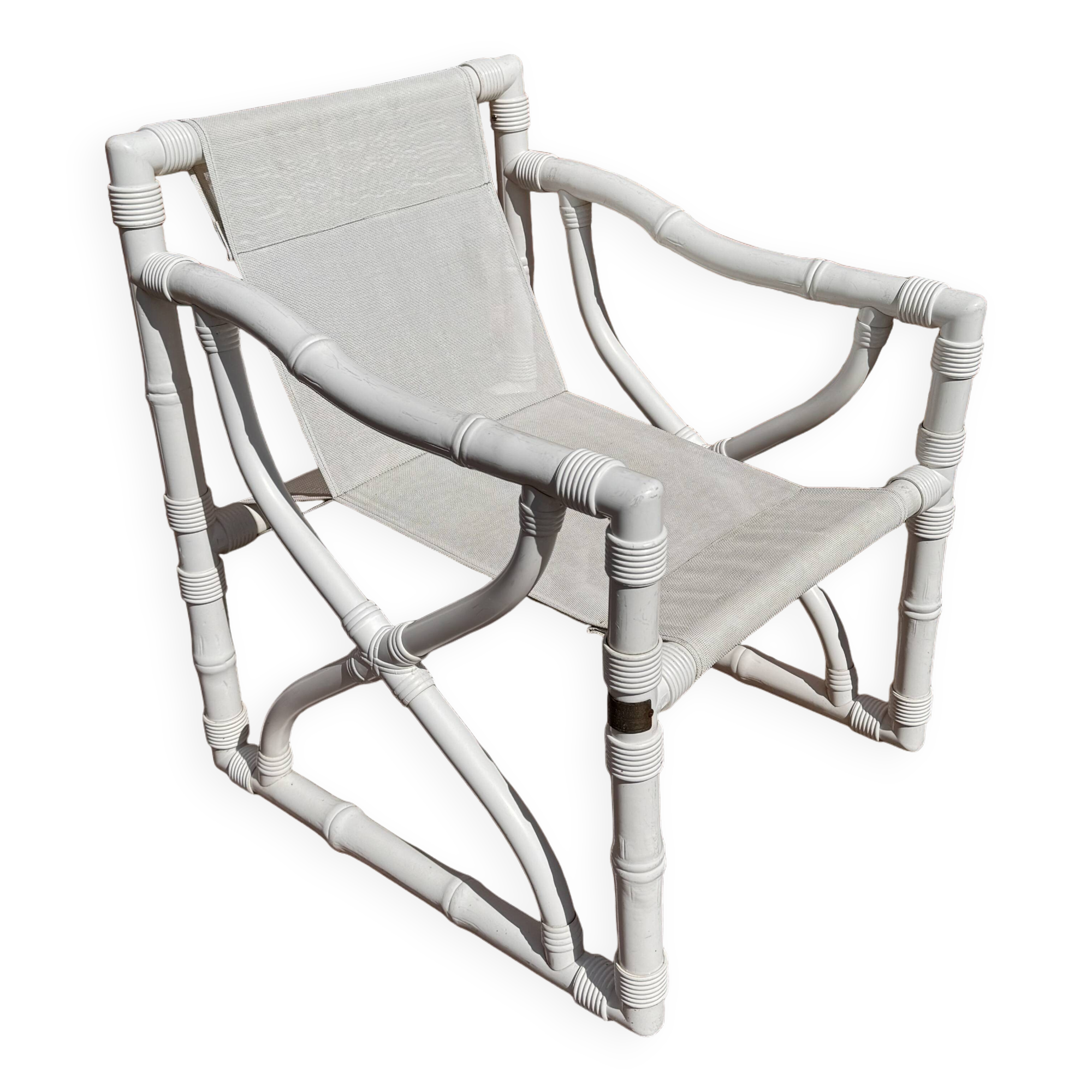 Kettal Barcelona bamboo outdoor armchair